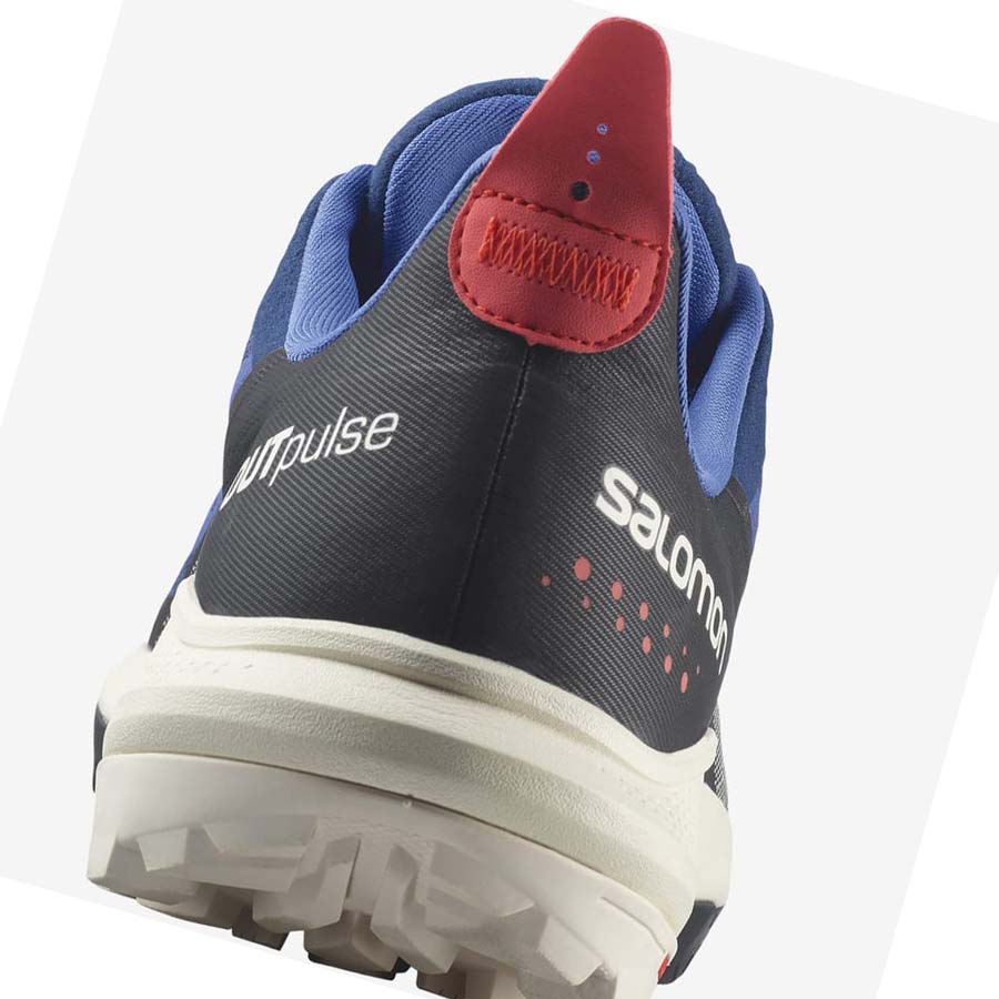 Tenis Senderismo Salomon OUTPULSE GORE-TEX Hombre Azul Marino | MX 3580JPQ